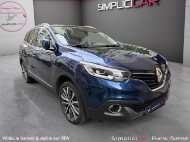 Renault kadjar tce 130 energy intens garantie 12 mois / entretien full renault / attelage occasion paris 15ème (75)...