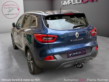 Renault kadjar tce 130 energy intens garantie 12 mois / entretien full renault / attelage occasion paris 15ème (75)...