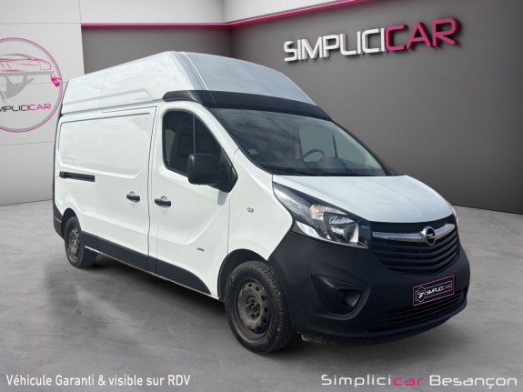 Opel vivaro fourgon f2900 l1h2 1.6 cdti 125 ch biturbo ecoflex s/s pack clim  tva occasion simplicicar besanÇon simplicicar...