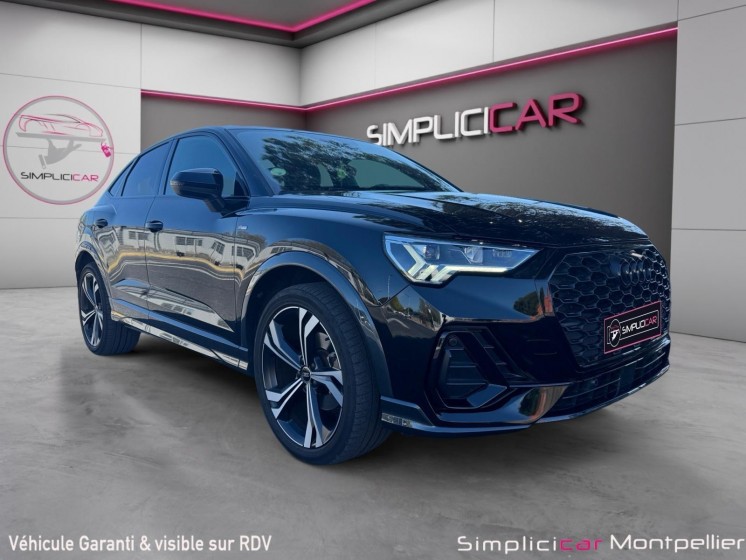 Audi q3 sportback 150 ch 35 tdi s tronic 7 quattro s line garantie 12mois occasion montpellier (34) simplicicar simplicibike...