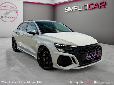 Audi rs3 sportback 2.5 tfsi 400 s tronic 7 quattro pas de malus garantie 12 mois occasion simplicicar besanÇon simplicicar...