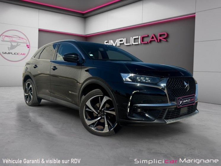 Ds ds7 crossback bluehdi 180 eat8 grand chic opera toit ouvrant panoramique camera de recul 360 audio focal garantie 12 mois...