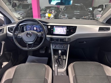 Volkswagen polo 1.0 tsi 95 ss dsg7 carat toit ouvrant carplay garantie 12 mois occasion simplicicar villebon-sur-yvette...