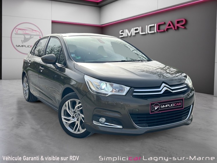 Citroen c4 1.6 thp 155 exclusive bmp6 - toit panoramique - siège massant - révision complète effectué occasion...