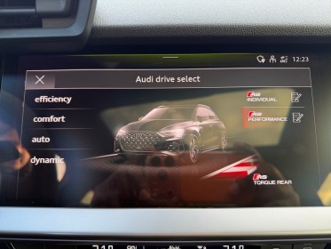 Audi rs3 sportback 2.5 tfsi 400 s tronic 7 quattro -  full  - malus paye - toit ouvrant - suivi audi - faible km - occasion...