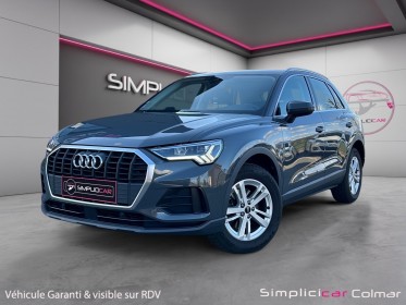 Audi q3 35 tfsi 150 ch s tronic 7 advenced carplay caméra de recul garantie 12 mois occasion simplicicar colmar simplicicar...
