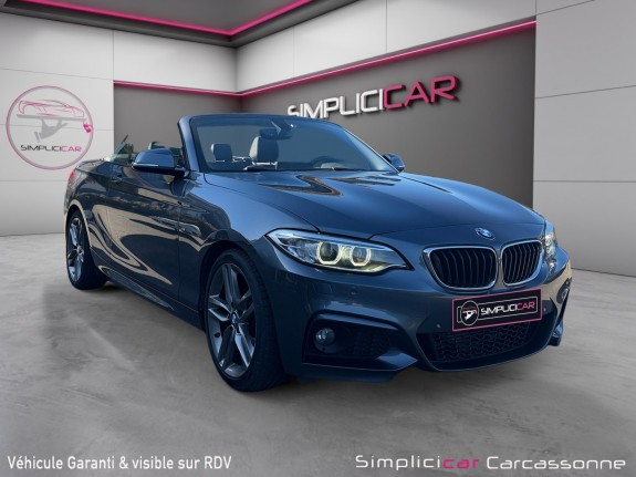 Bmw serie 2 cabriolet f23 220d 190 ch m sport a occasion simplicicar carcassonne simplicicar simplicibike france