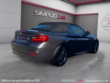 Bmw serie 2 cabriolet f23 220d 190 ch m sport a occasion simplicicar carcassonne simplicicar simplicibike france
