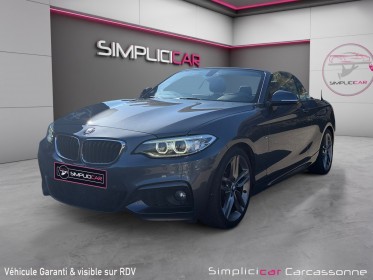 Bmw serie 2 cabriolet f23 220d 190 ch m sport a occasion simplicicar carcassonne simplicicar simplicibike france