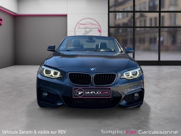 Bmw serie 2 cabriolet f23 220d 190 ch m sport a occasion simplicicar carcassonne simplicicar simplicibike france