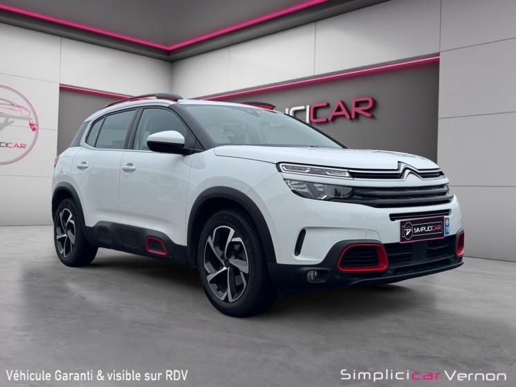 Citroen c5 aircross bluehdi 130 ss eat8 feel crochet d’attelage caméra de recul occasion simplicicar vernon simplicicar...