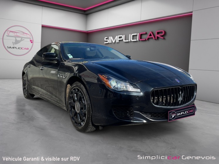 Maserati quattroporte v8 530ch gts gps cuir ciel de toit alcantara bowers wilkins garantie 12 mois occasion simplicicar...