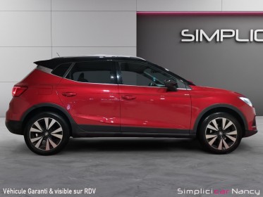 Seat arona 1.0 ecotsi 110ch dsg7 xcellence carplay origine france garantie 12 mois occasion simplicicar nancy simplicicar...
