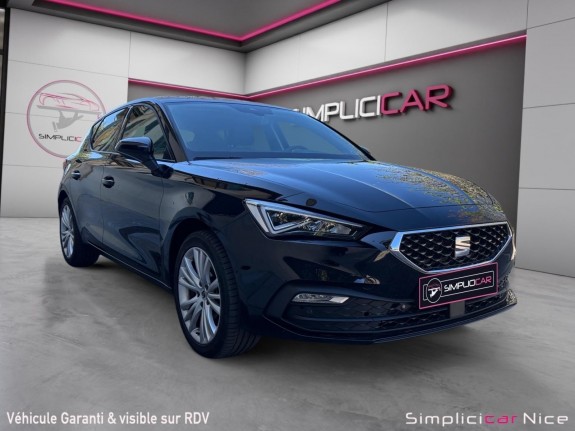 Seat leon 1.0 etsi 110 dsg7 urban/camera /radar /garantie constructeur 2029 occasion  simplicicar nice - pfvauto simplicicar...