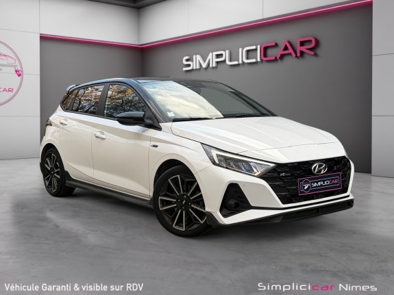Hyundai i20 1.0 t-gdi 100 dct-7 n line - carplay - caméra - garantie constructeur 06/2027 occasion simplicicar nimes - rb...