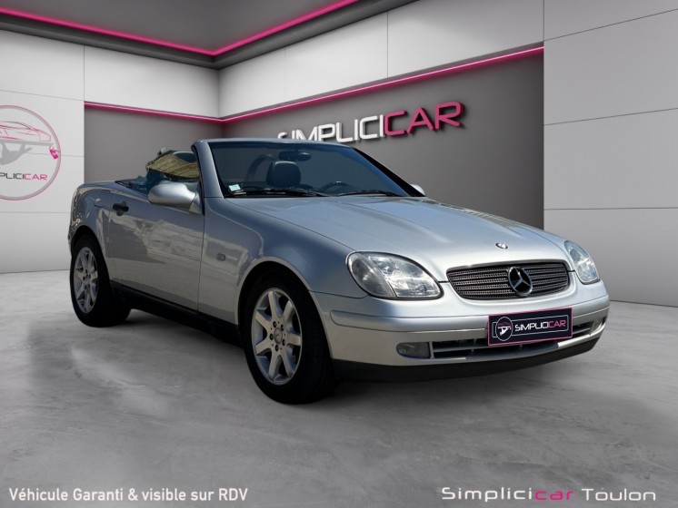 Mercedes classe slk r 170 230 kompressor - suivi entretien - hardtop - sièges chauffants - garantie occasion simplicicar...