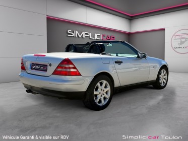 Mercedes classe slk r 170 230 kompressor - suivi entretien - hardtop - sièges chauffants - garantie occasion simplicicar...