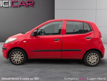 Hyundai i10 1.1 moteur à chaine clim faible killométrage garantie 12 mois occasion simplicicar lyon nord simplicicar...