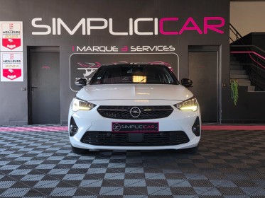 Opel corsa 1.2 turbo 100 ch bvm6 gs line garantie 12 mois occasion  simplicicar aix les bains simplicicar simplicibike france