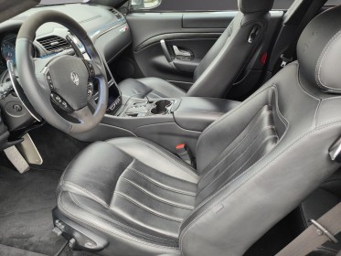 Mazerati grandturismo 4.7 s s boîte f1  facelift phase 3, full cuir et carbone, pédalier alu, ciel toit alcanta 4 pneus......