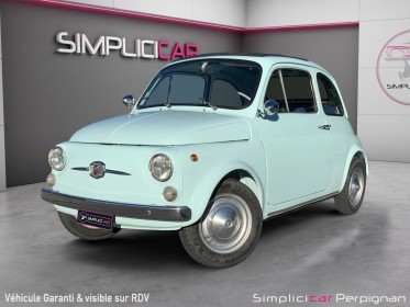 Fiat 500 110f de 1966 - restauration complète moteur, carrosserie  intérieur occasion simplicicar perpignan  simplicicar...