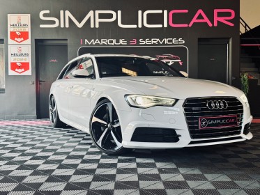 Audi a6 avant v6 3.0 tdi 272 s tronic 7 quattro s line entretien full audi garantie 12 mois occasion  simplicicar aix les...
