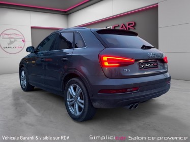 Audi q3 q3 2.0 tdi 184 ch s tronic 7 quattro s line - caméra/garantie 12 mois occasion simplicicar salon de provence...