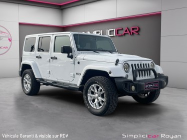 Jeep wrangler 2.8 crd 200 ch 4x4 unlimited bva jk edition / entretien à jour / ct ok / garantie 12 mois occasion simplicicar...