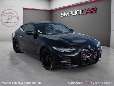 Bmw serie 4 coupe g22 420d xdrive 190 ch  m sport cuir carplay garantie 12 mois occasion simplicicar saint-omer simplicicar...