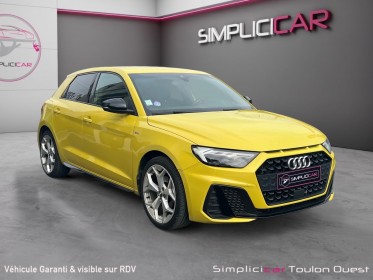 Audi a1 sportback 30 tfsi 116 ch s tronic 7 s line garantie 12 mois occasion simplicicar toulon ouest simplicicar...