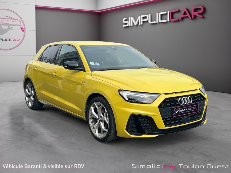 Audi a1 sportback 30 tfsi 116 ch s tronic 7 s line garantie 12 mois occasion simplicicar toulon ouest simplicicar...