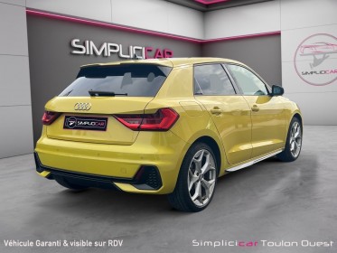 Audi a1 sportback 30 tfsi 116 ch s tronic 7 s line garantie 12 mois occasion simplicicar toulon ouest simplicicar...