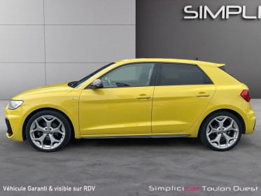 Audi a1 sportback 30 tfsi 116 ch s tronic 7 s line garantie 12 mois occasion simplicicar toulon ouest simplicicar...