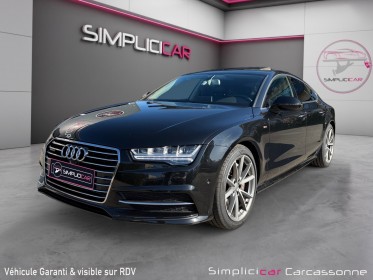 Audi a7 sportback v6 3.0 bitdi 320 tiptronic 8 quattro s line/entretien audi occasion simplicicar carcassonne simplicicar...
