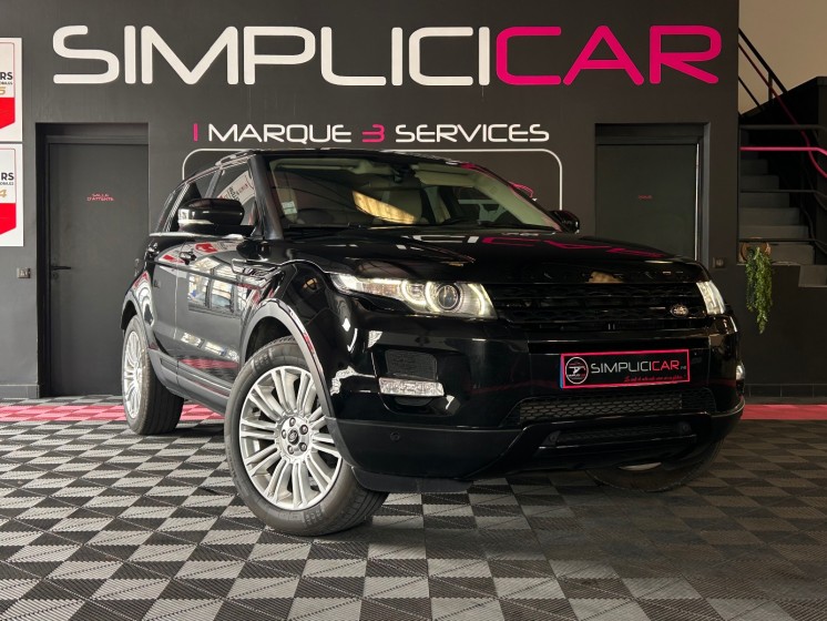 Land rover range rover evoque sd4 prestige a -- garantie 12 mois - occasion  simplicicar aix les bains simplicicar...