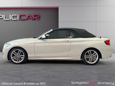 Bmw serie 2 cabriolet f23 218i 136 ch m sport 1ere main garantie 12 mois full suivi bmw française occasion simplicicar...