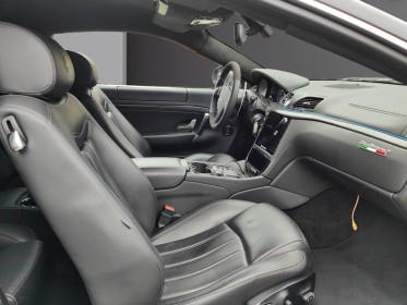 Maserati grandturismo 4.7 s s boîte f1 full cuir / carbone pédalier alu 4 pneus neufs apple carplay garantie 12m traité......