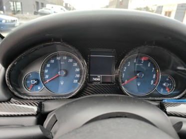 Maserati grandturismo 4.7 s s boîte f1 full cuir / carbone pédalier alu 4 pneus neufs apple carplay garantie 12m traité......