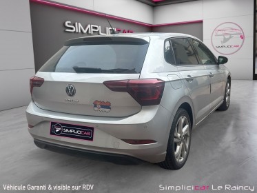 Volkswagen polo 1.0 tsi 95 ss dsg7 style entretiens volkswagen carplay garantie 12 mois occasion simplicicar le raincy...