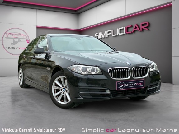 Bmw serie 5 f10 lci 528i 245 ch luxury a - reprog ethanol - carplay-sièges av électrique chauffant mémoire -soft close...