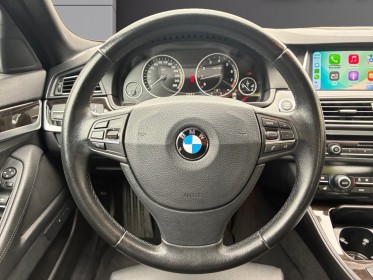 Bmw serie 5 f10 lci 528i 245 ch luxury a - reprog ethanol - carplay-sièges av électrique chauffant mémoire -soft close...