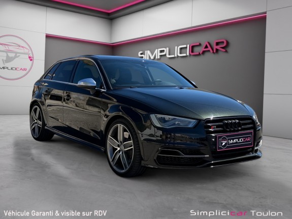 Audi s3 sportback 2.0tfsi 300cv quattro s-tronic - entretien exclusif audi - toit ouvrant - bo - sièges diamants occasion...