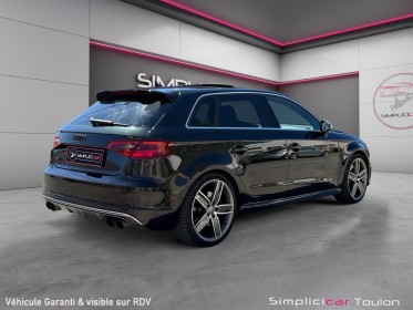 Audi s3 sportback 2.0tfsi 300cv quattro s-tronic - entretien exclusif audi - toit ouvrant - bo - sièges diamants occasion...