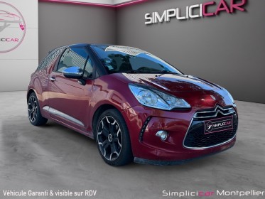 Citroen ds3 e-hdi 115 airdream sport chic garantie 12 mois occasion montpellier (34) simplicicar simplicibike france