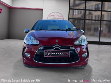 Citroen ds3 e-hdi 115 airdream sport chic garantie 12 mois occasion montpellier (34) simplicicar simplicibike france