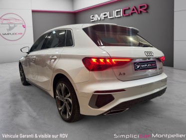 Audi a3 sportback 204ch  40 tfsi e s tronic 6 s line garantie 12 mois occasion montpellier (34) simplicicar simplicibike france