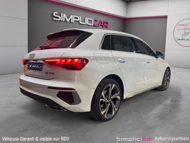 Audi a3 sportback 204ch  40 tfsi e s tronic 6 s line garantie 12 mois occasion montpellier (34) simplicicar simplicibike france