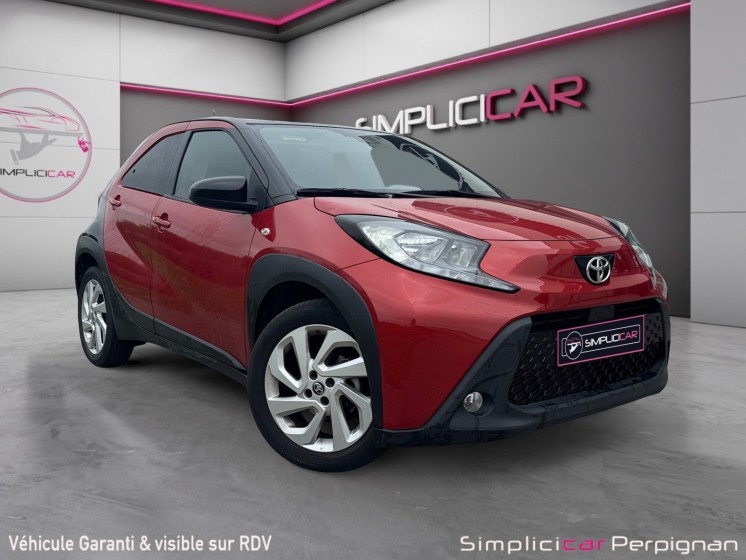 Toyota aygo x 1.0 vvt-i 72 s-cvt design 1er main caméra carplay régulateur adaptatif garantie constructeur occasion...