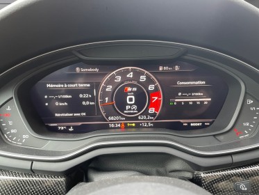 Audi s5 v6 tfsi 354 tiptro quattro gps bo hud cuir inserts carbone garantie 12 mois occasion simplicicar genevois simplicicar...