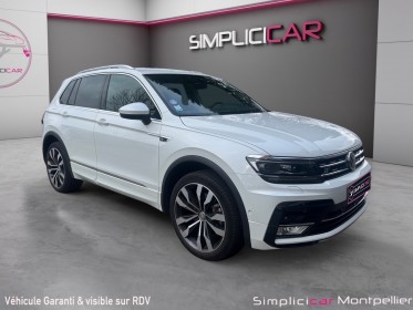 Volkswagen tiguan 2.0 tsi 180ch dsg7 4motion r line garantie 12 mois occasion montpellier (34) simplicicar simplicibike france